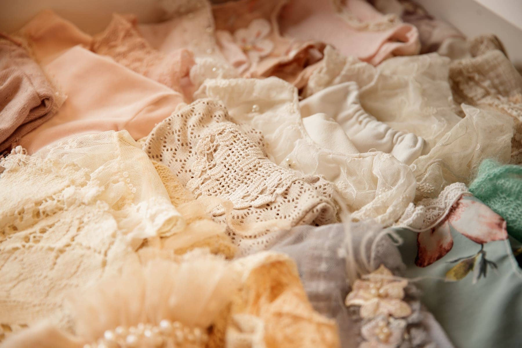 The wardrobe and prop collection at Jesica Allen's Lodi photography studio