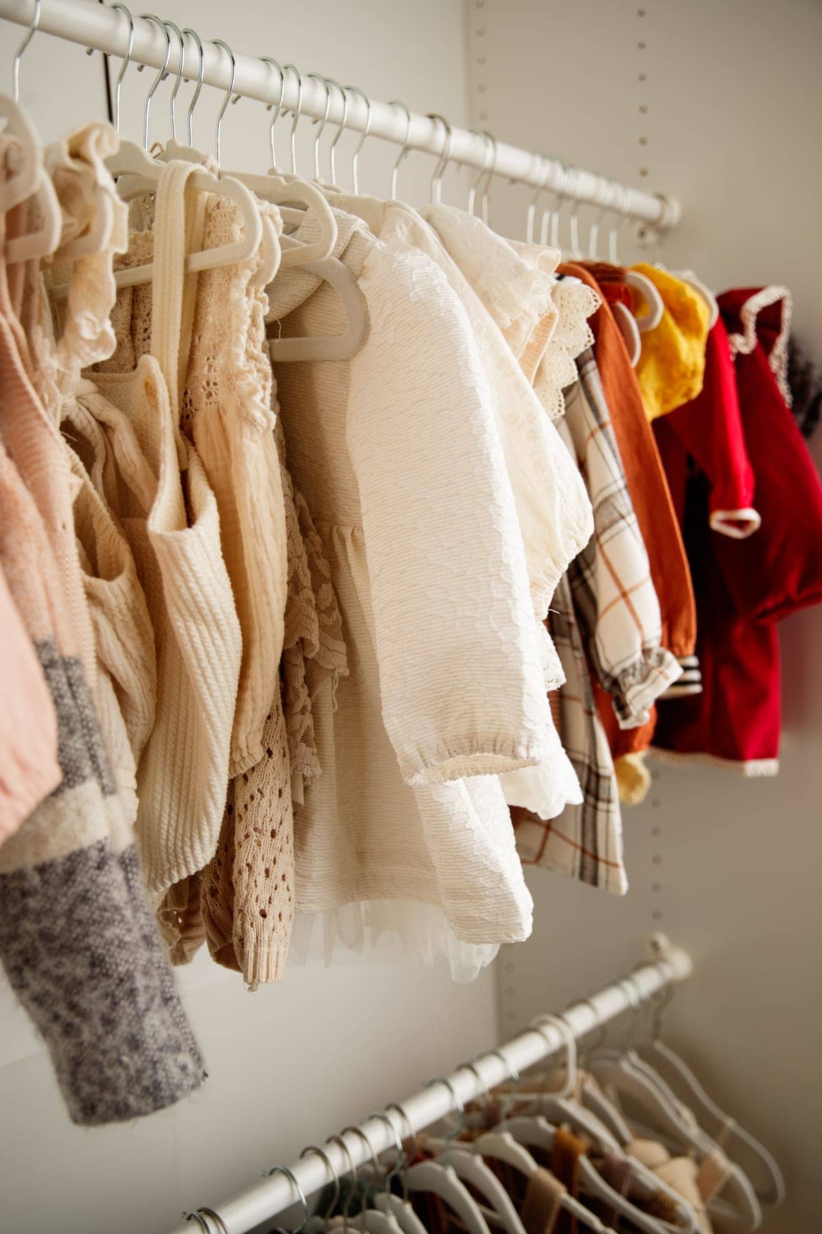 The wardrobe and prop collection at Jesica Allen's Lodi photography studio