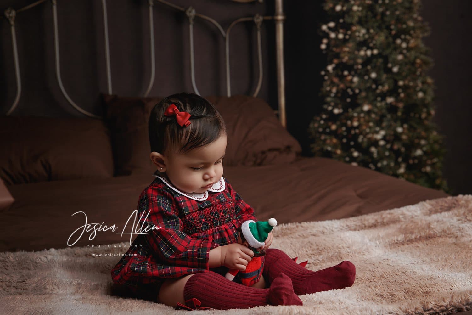 Santa photography in Lodi, CA by Jesica Allen Photography