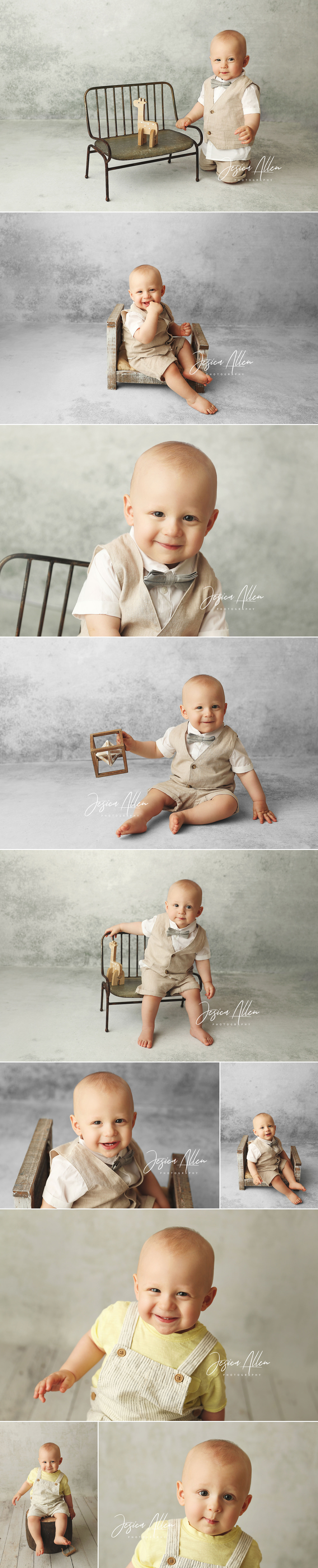 Caleb :: 1 year + Cake Smash | Sacramento Baby Photographer